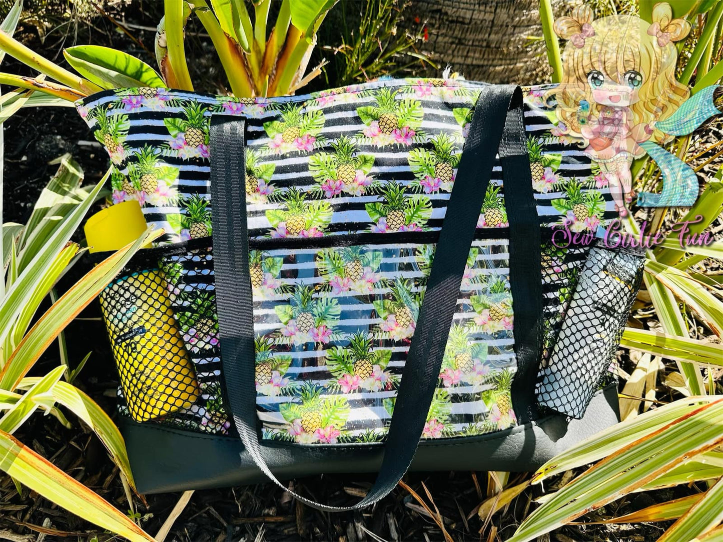 Tropical Paradise - Striped Pineapple