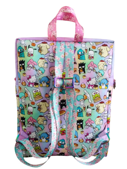 Teal Cherry Blossoms Webbing