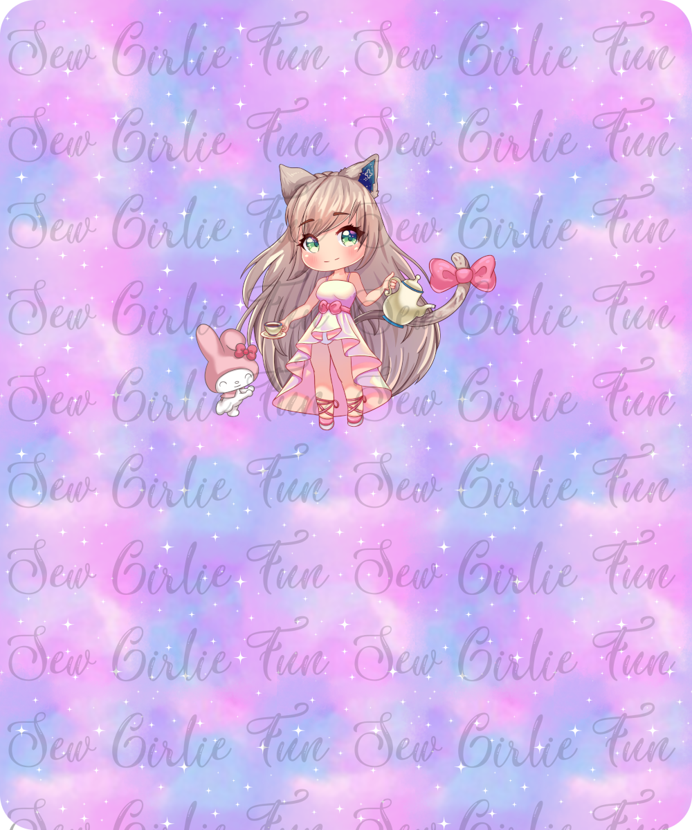 Chibi Teacup Sweets Panel