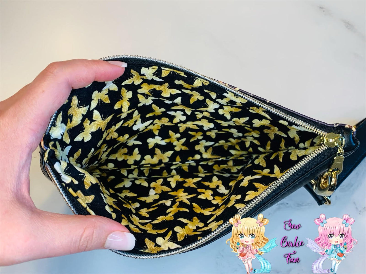 Magical Keys Vinyl Clutch