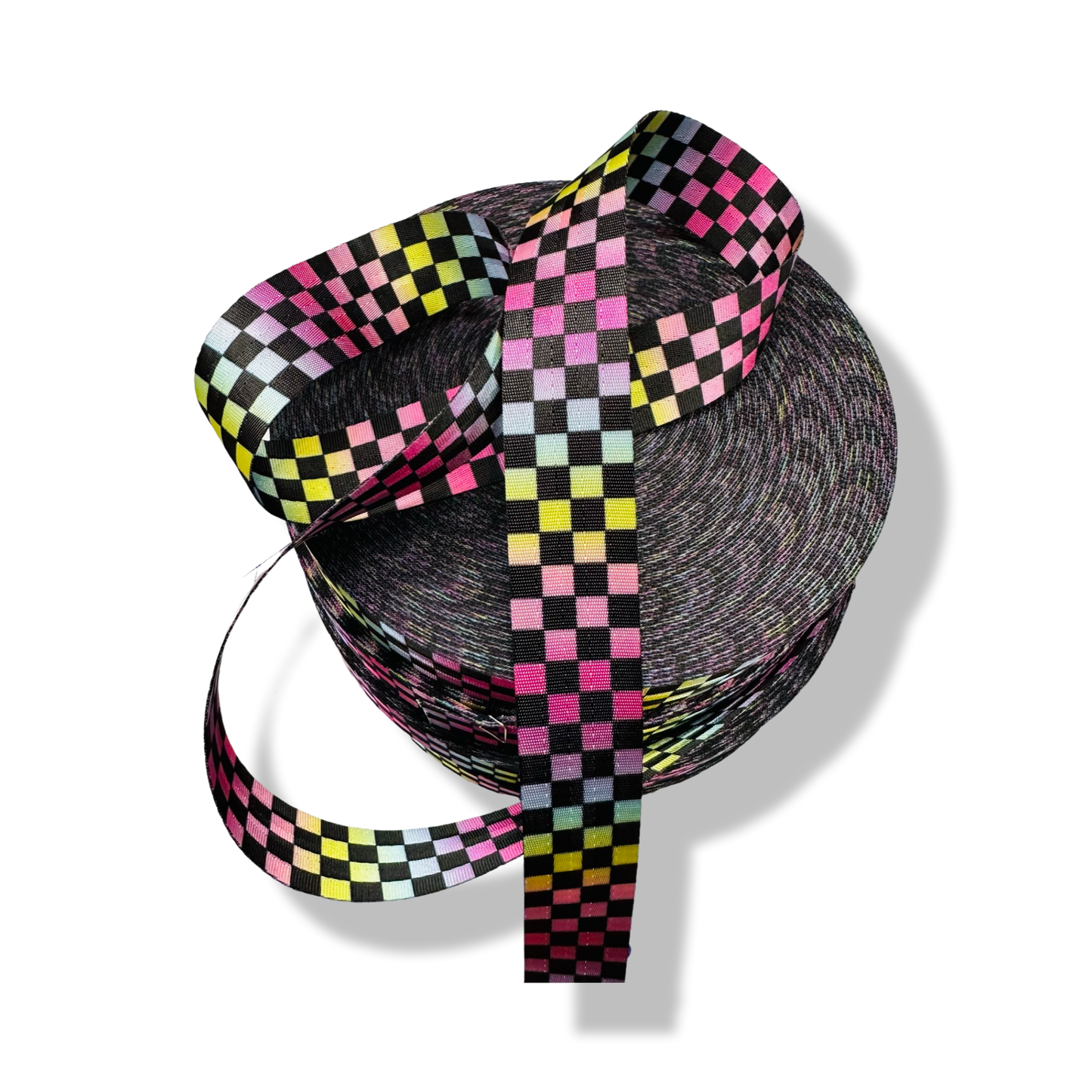 RAINBOW CHECKERED WEBBING