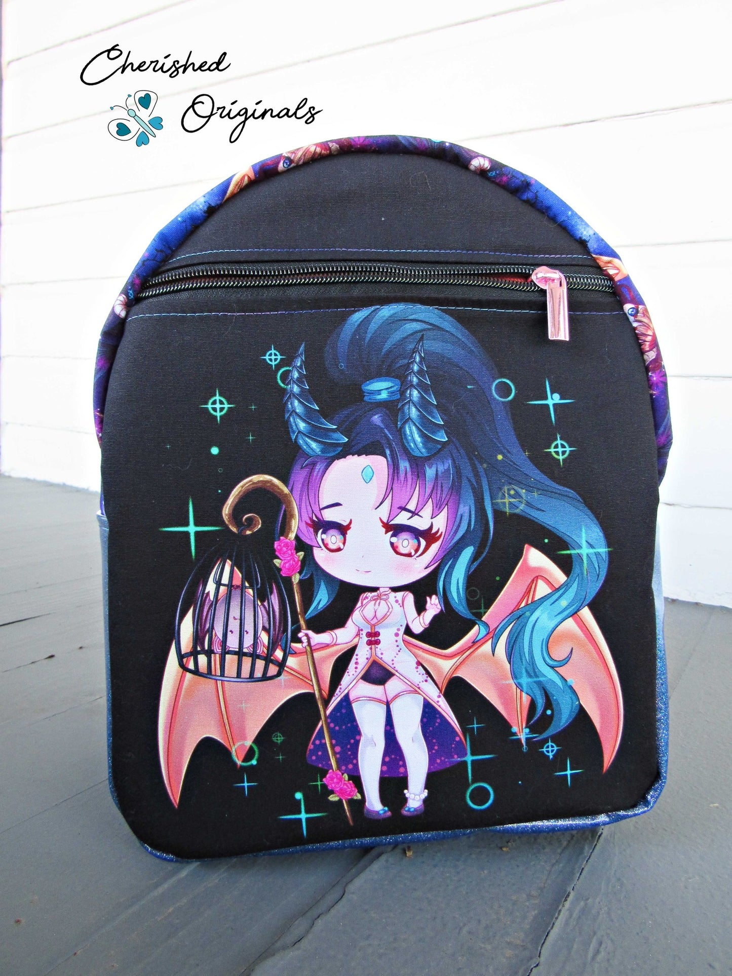 Wicked Chibi With Pet Bat Panel