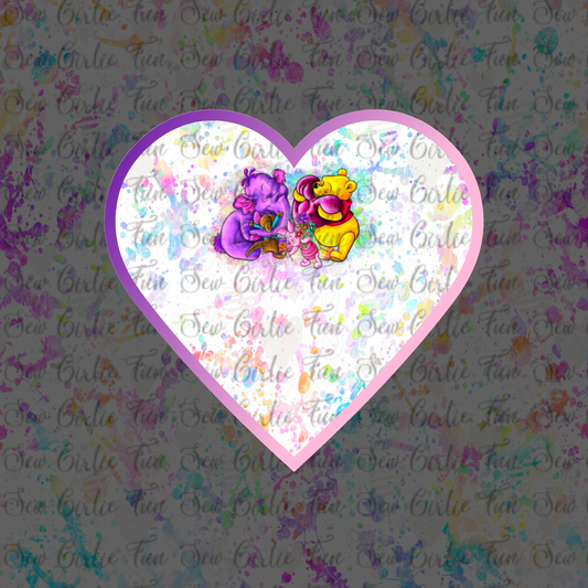 HUNNY BEAR FRIENDS PANEL