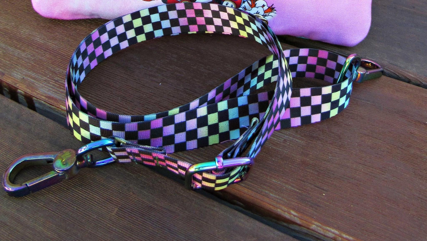 RAINBOW CHECKERED WEBBING