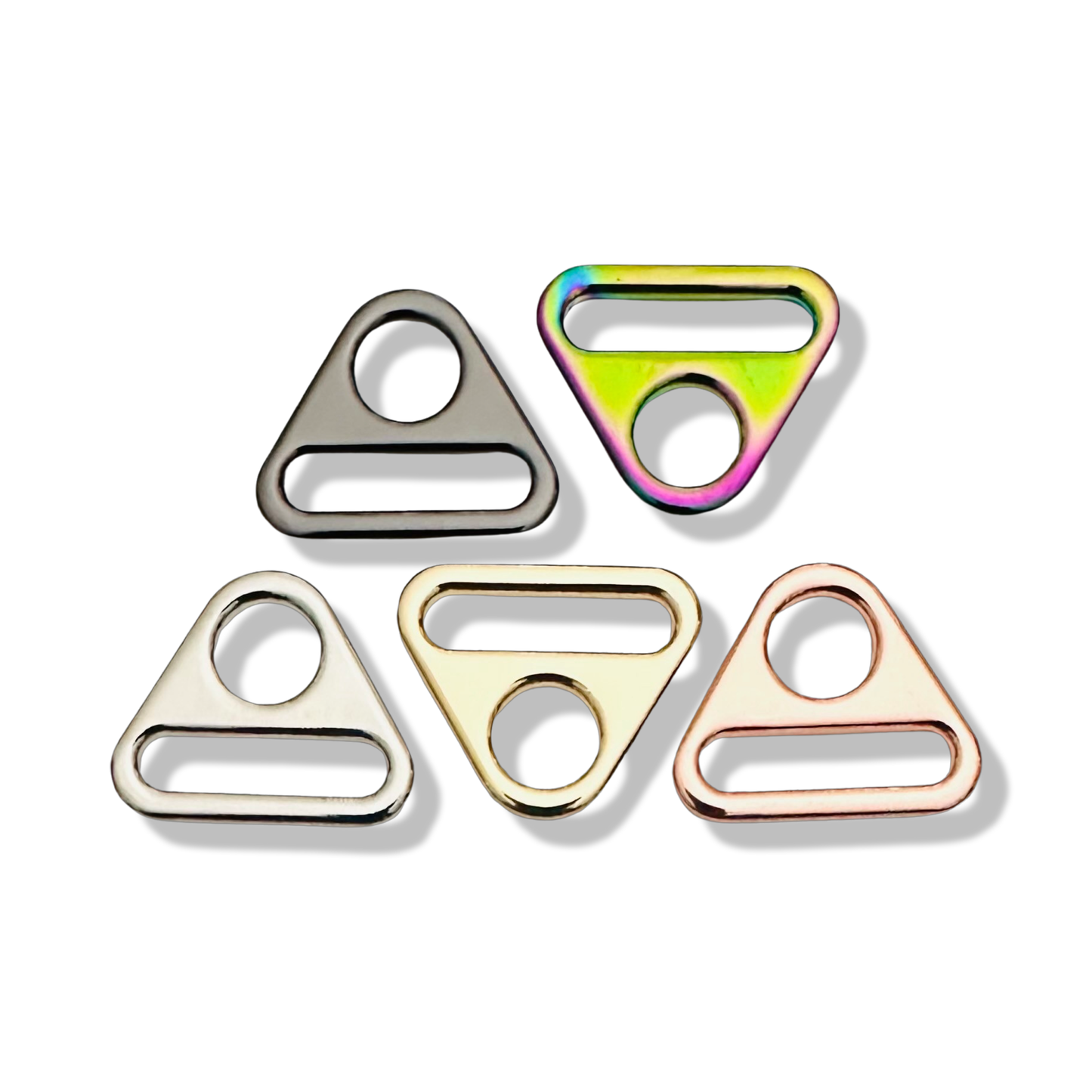 1" Triangle Rings (Pack of 2)