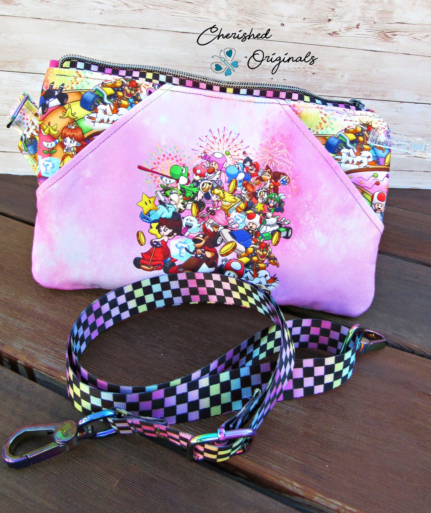 RAINBOW CHECKERED WEBBING