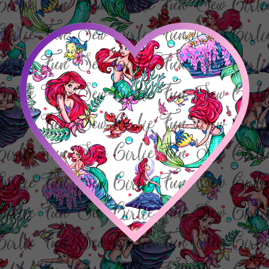 CLEAR MERMAID TPU 18"X52" VINYL