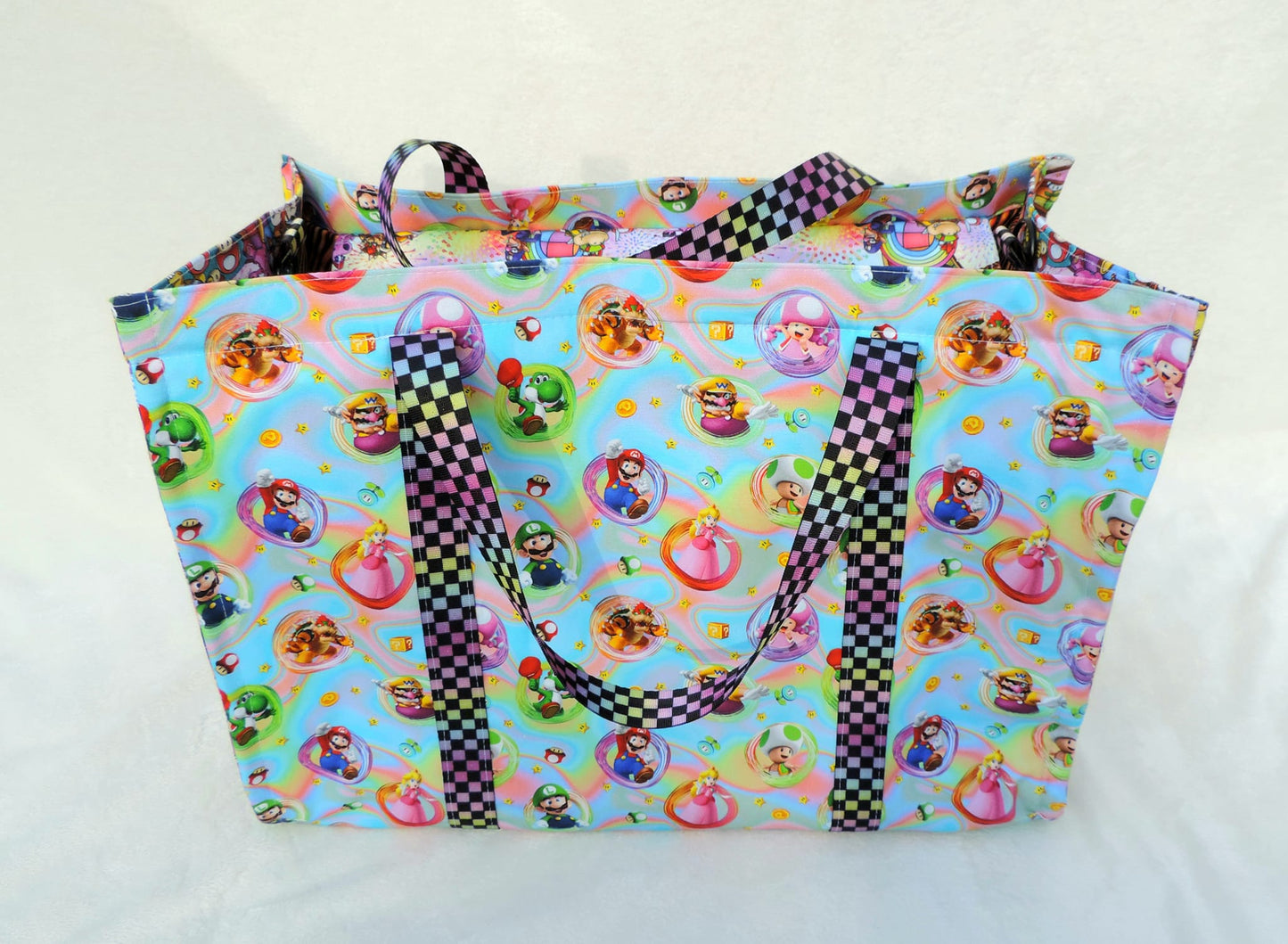 RAINBOW CHECKERED WEBBING