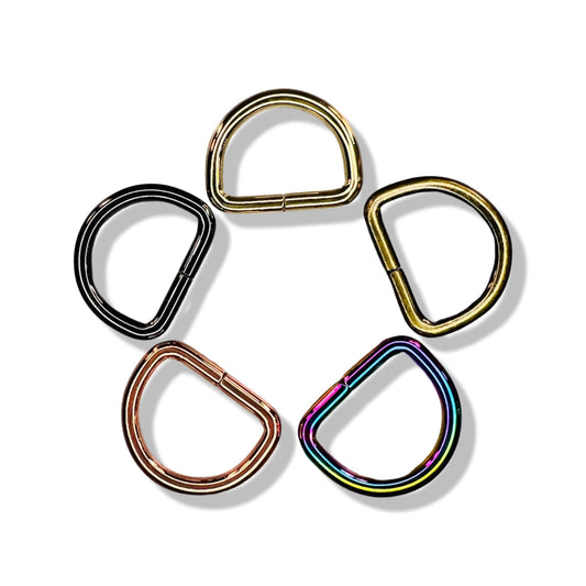 1" D-Ring (Pack of 2)