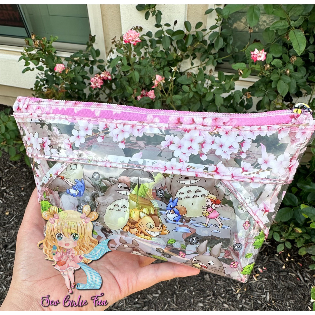 CLEAR NORMAL AND PINK FOREST GUARDIAN TPU 18" VINYL