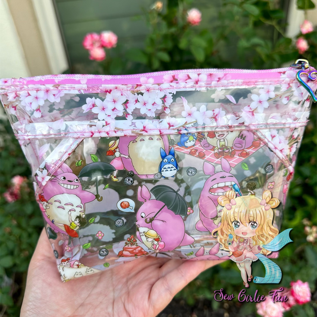 CLEAR NORMAL AND PINK FOREST GUARDIAN TPU 18" VINYL