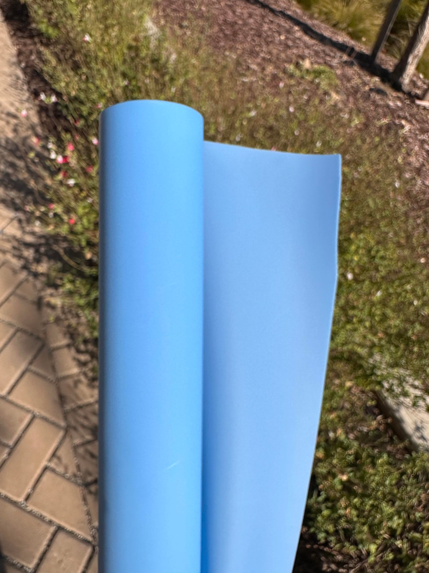CURIOUS BLUE 18" JELLY VINYL