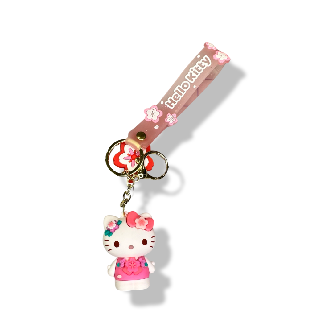 Cute Cherry Blossom Anime Character Key Chains!