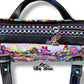 RAINBOW CHECKERED TAPE WITH GUNMETAL TEETH #5 ZIPPER TAPE
