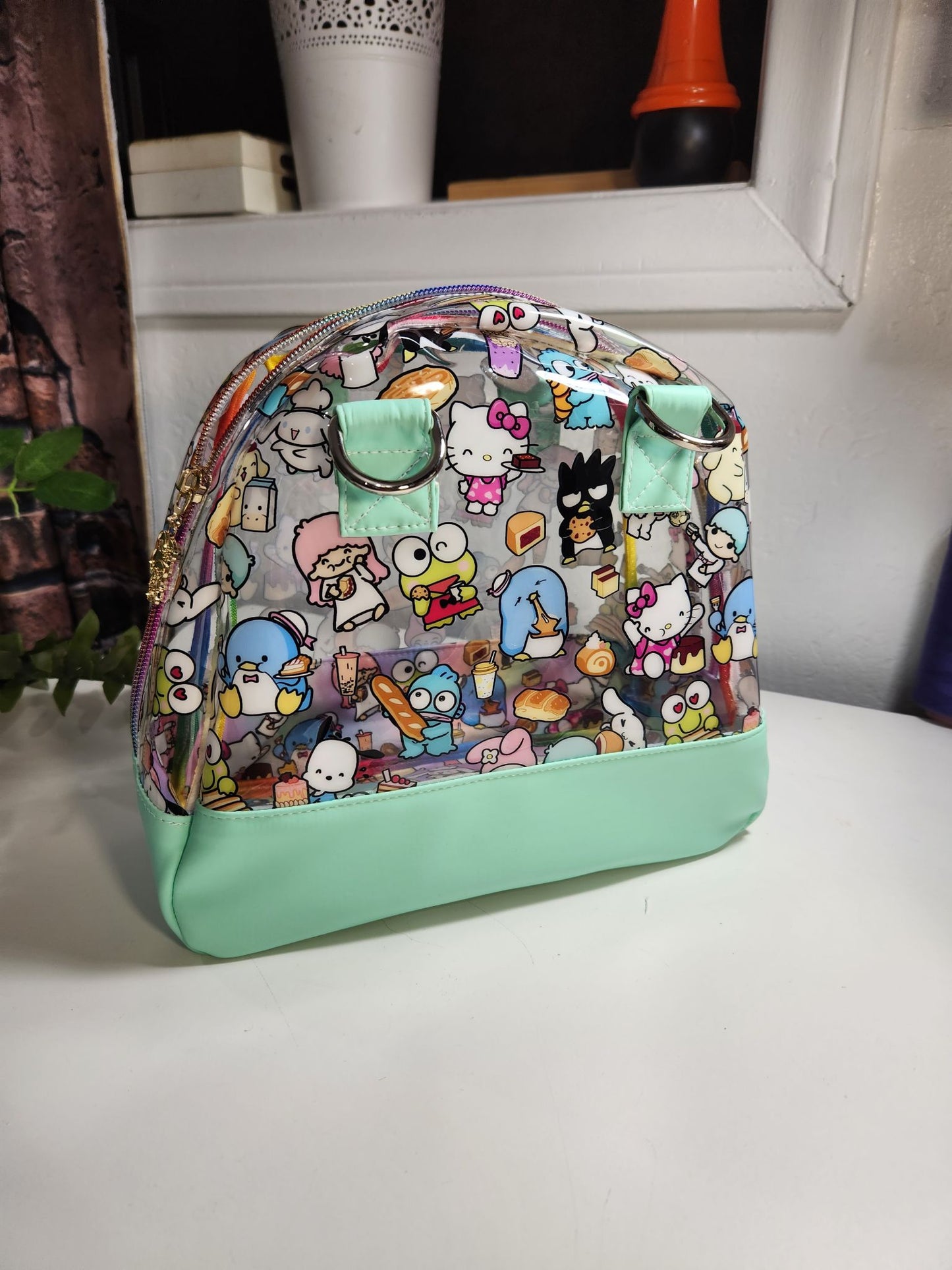 CLEAR KITTY AND FRIENDS SWEETS TPU 18"X52" VINYL