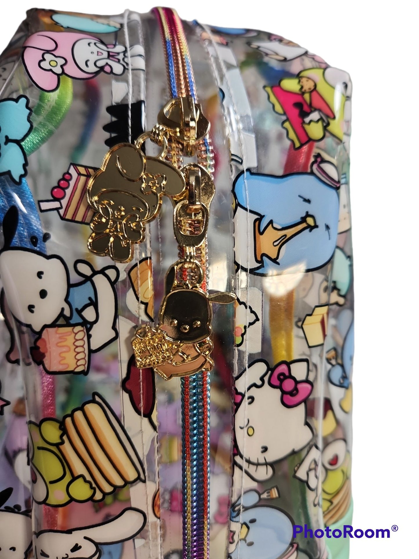 CLEAR KITTY AND FRIENDS SWEETS TPU 18"X52" VINYL