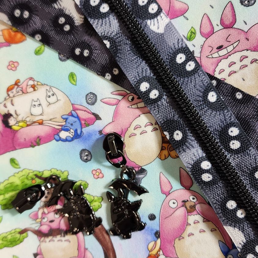 SOOT SPRITES TAPE WITH MATTE BLACK TEETH #5 ZIPPER TAPE