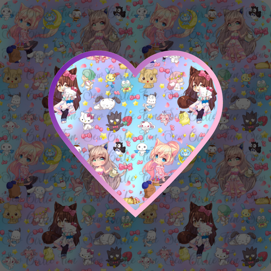 CHIBI KITTY SWEETS - 18" VINYL
