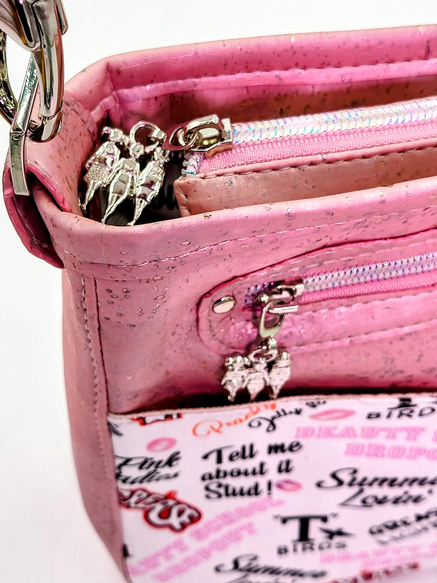 #5 PINK LADIES ZIPPER PULL