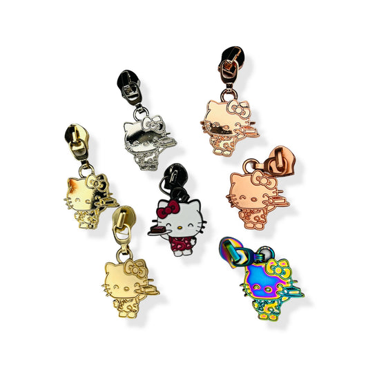 #5 Sweet Kitty Zipper Pull