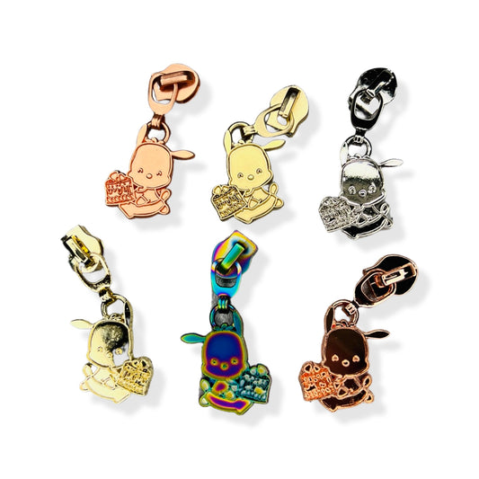 #5 Sweet Doggy Zipper Pull
