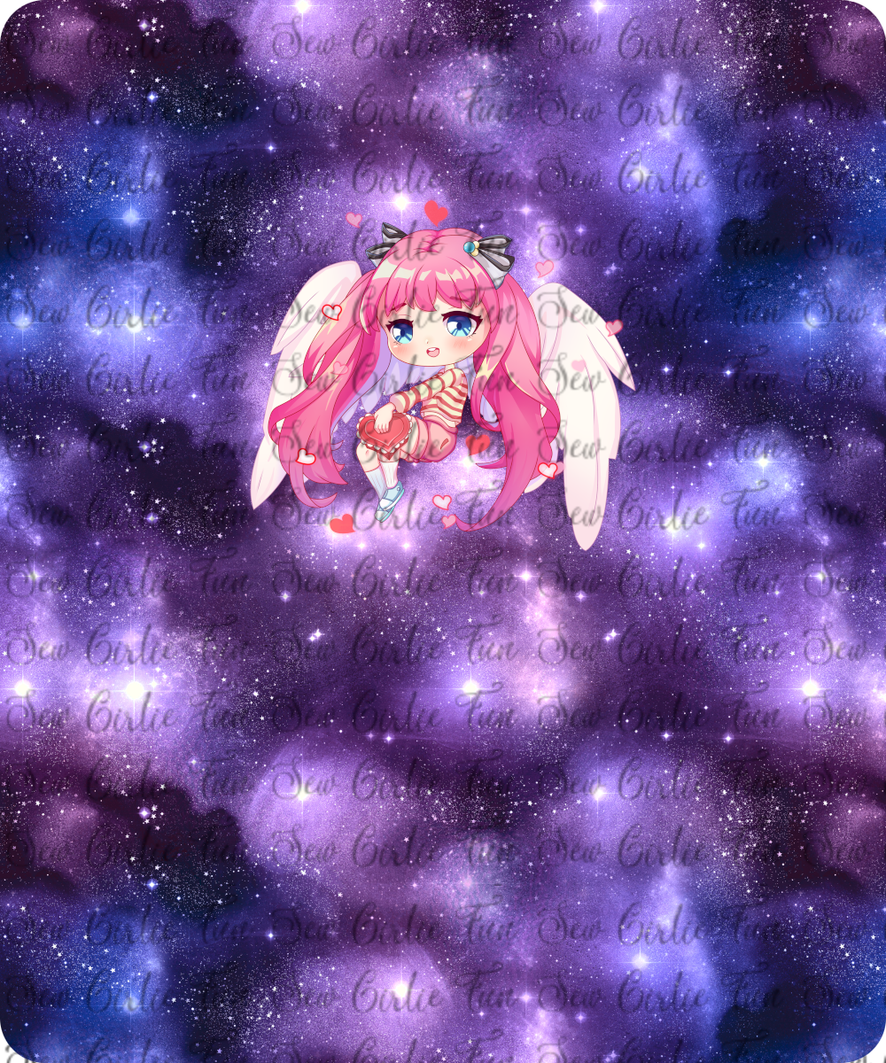 Angel Chibi Hearts Panel