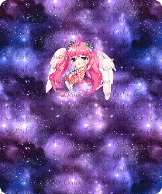 Angel Chibi Hearts Panel