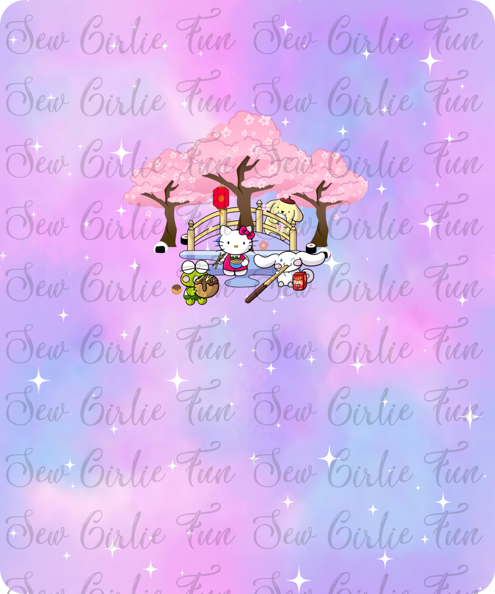 KITTY TOKYO TREATS PANEL VINYL