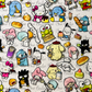 CLEAR KITTY AND FRIENDS SWEETS TPU 18"X52" VINYL