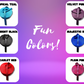 Solid Color 1" Webbing - Pack of 3 and 5 Yards