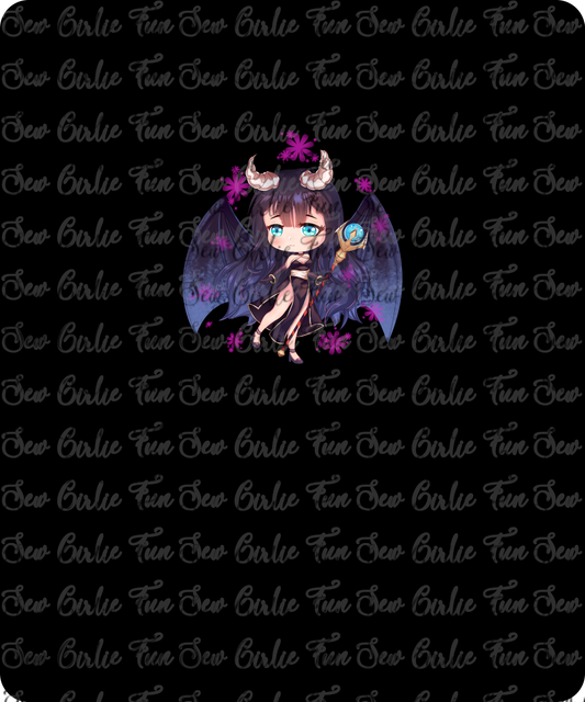 Wicked Chibi Blue Eyes Panel