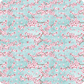 Teal Sakura Cherry Blossom