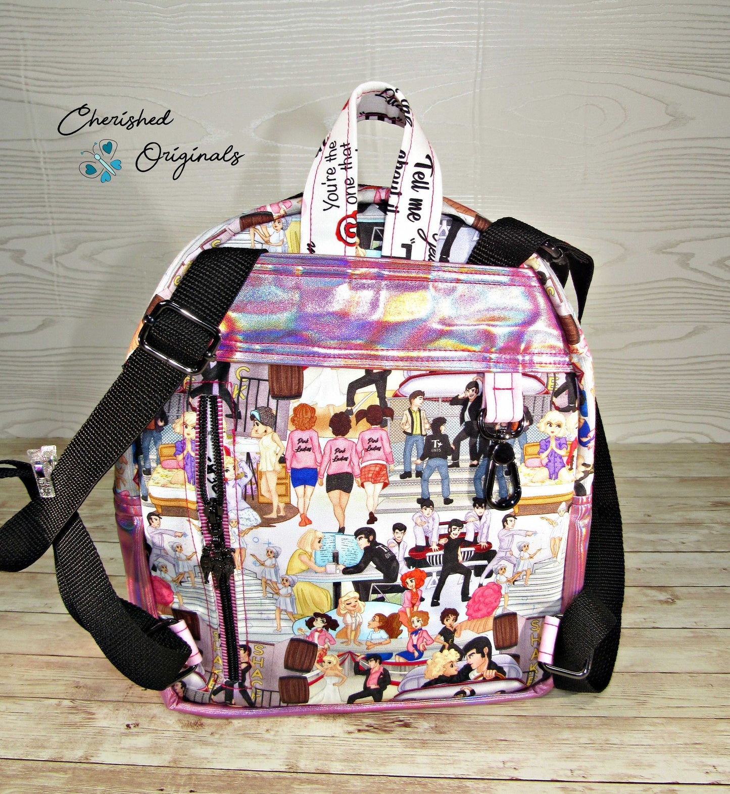 #5 PINK LADIES ZIPPER PULL
