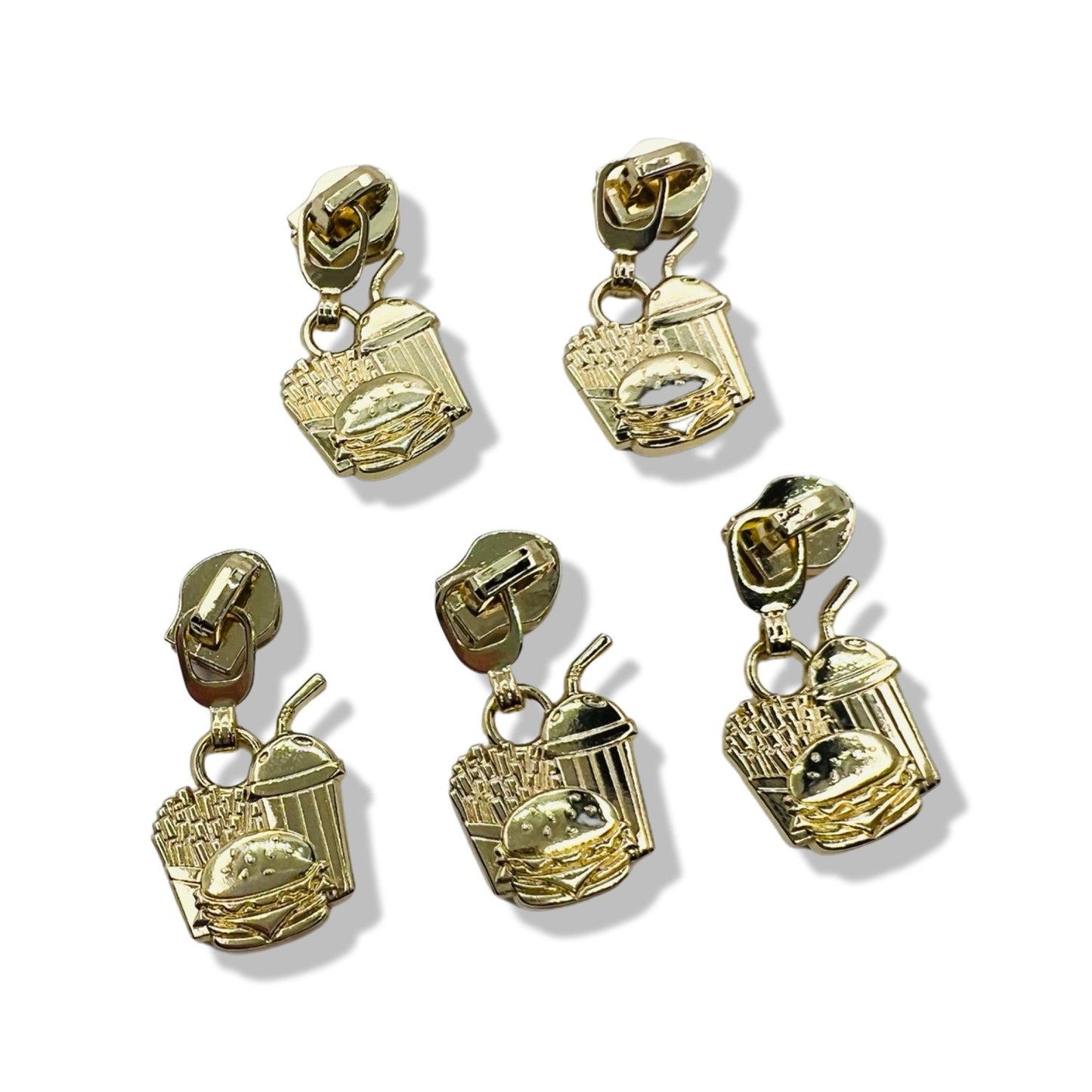 #5 DINER TREATS ZIPPER PULL