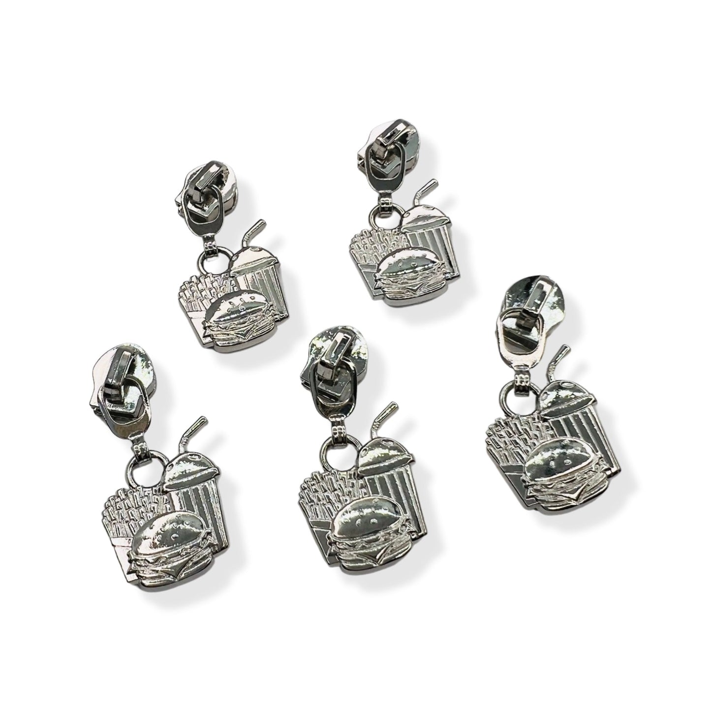 #5 DINER TREATS ZIPPER PULL
