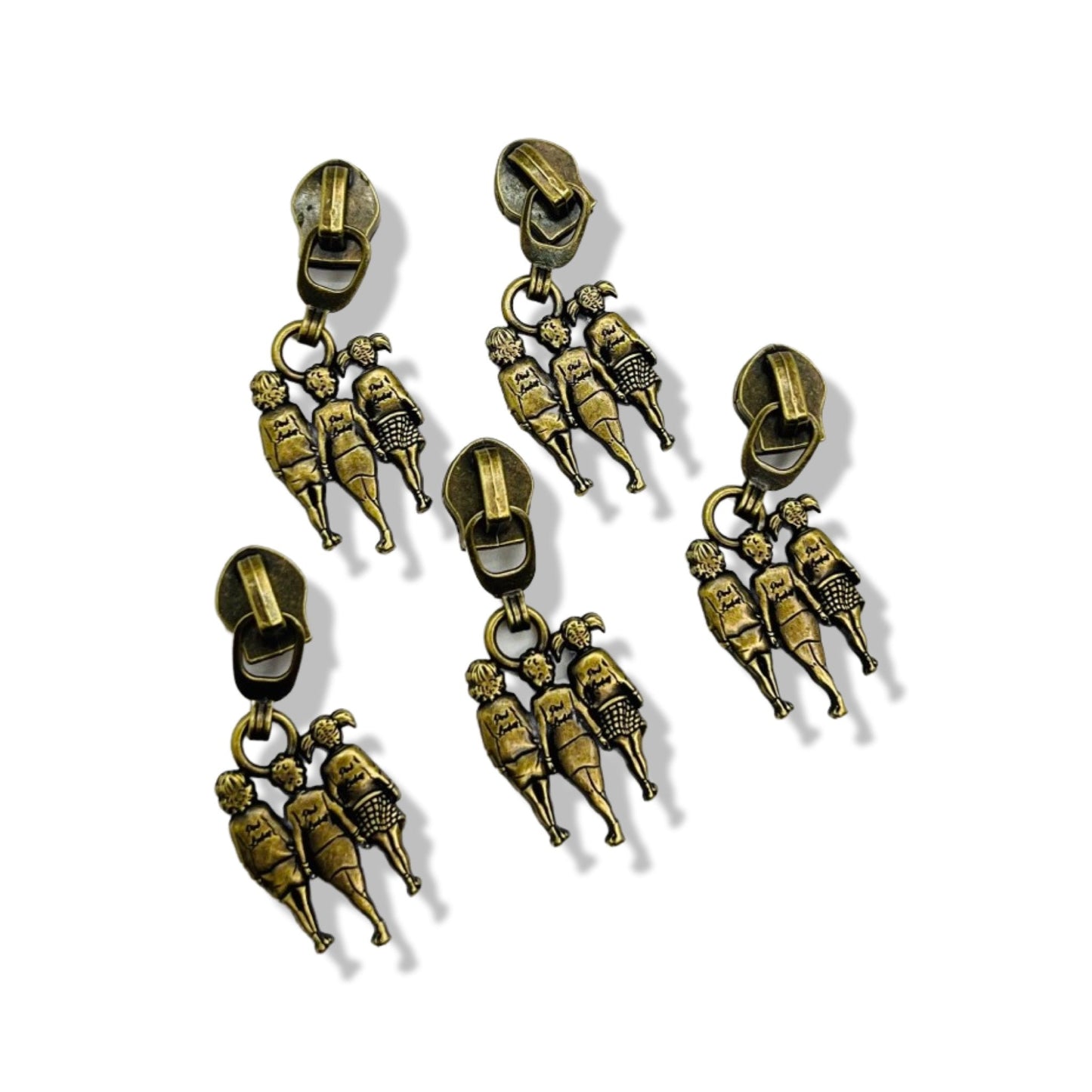 #5 PINK LADIES ZIPPER PULL