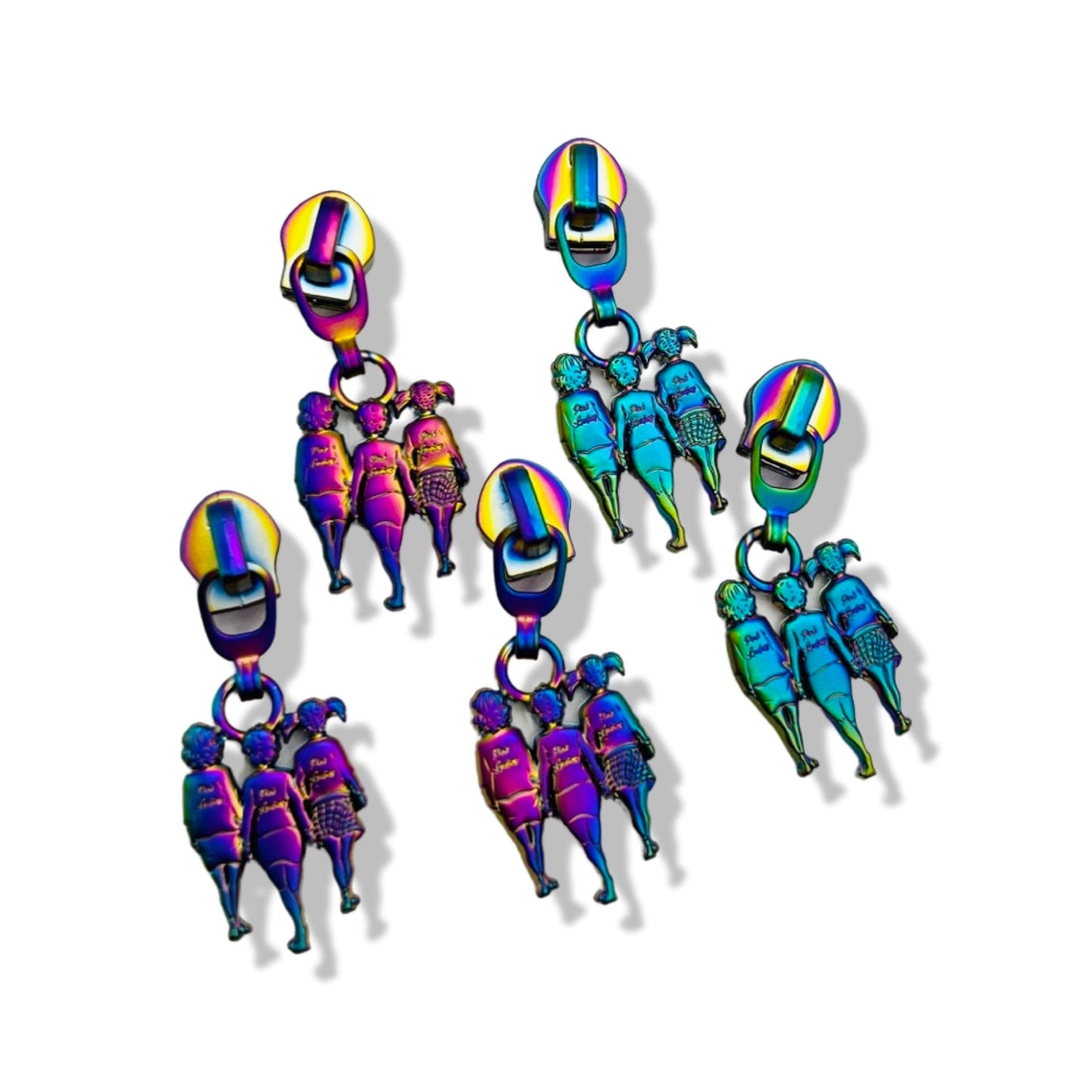 #5 PINK LADIES ZIPPER PULL