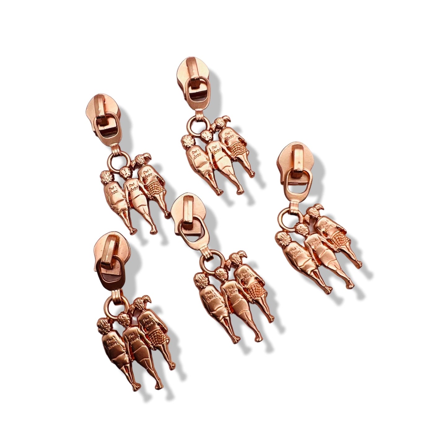 #5 PINK LADIES ZIPPER PULL