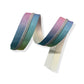Pastel Tape with White Rainbow Teeth #5 Zipper Tape - Pack of 3 and 5 Yards