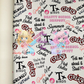 SUMMER LOVIN' QUOTES - 18" VINYL