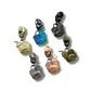 #5 DINER TREATS ZIPPER PULL