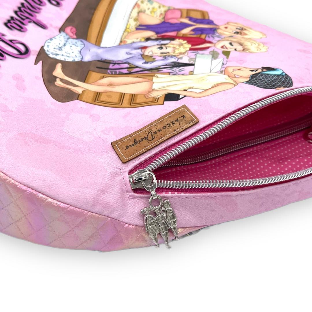 #5 PINK LADIES ZIPPER PULL