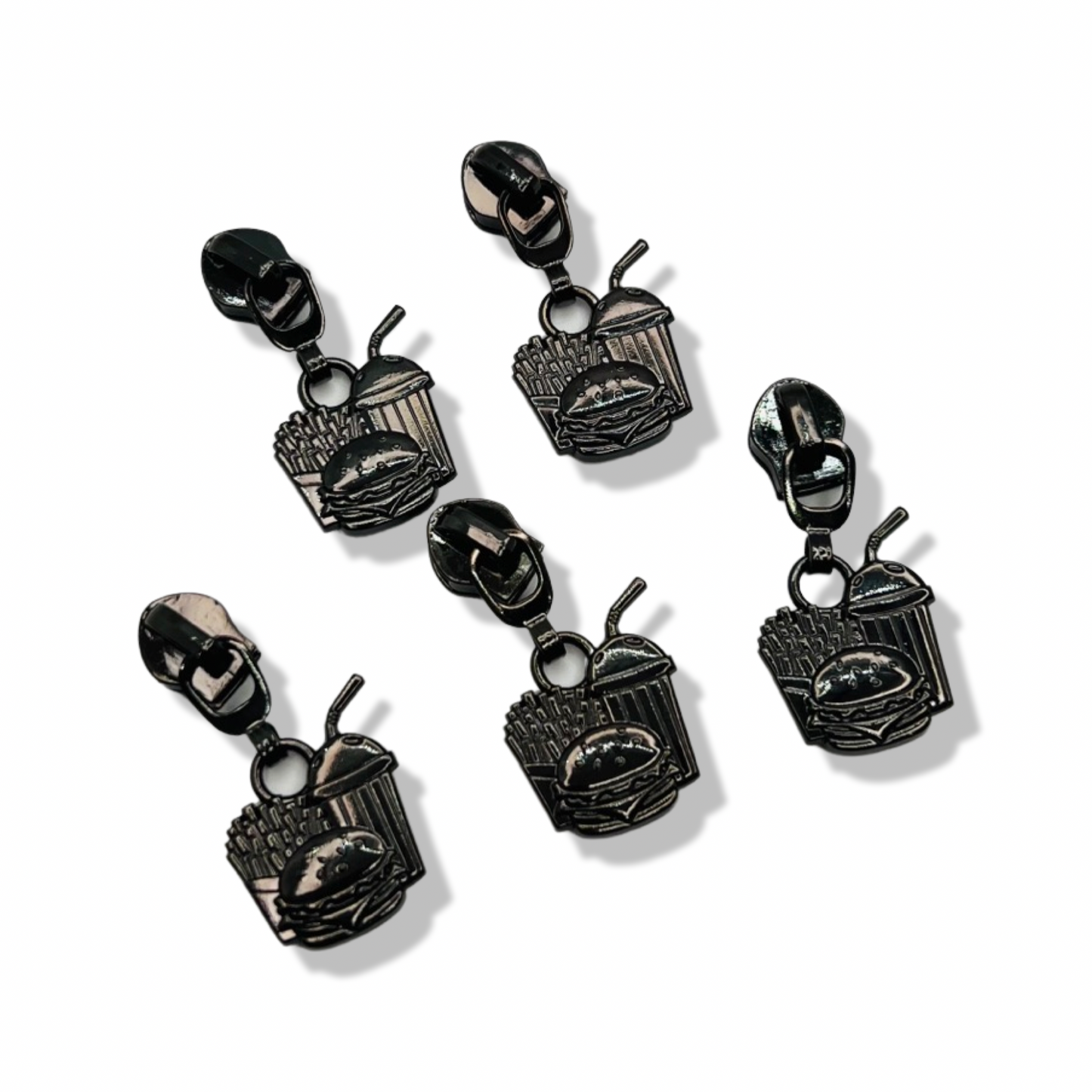 #5 DINER TREATS ZIPPER PULL